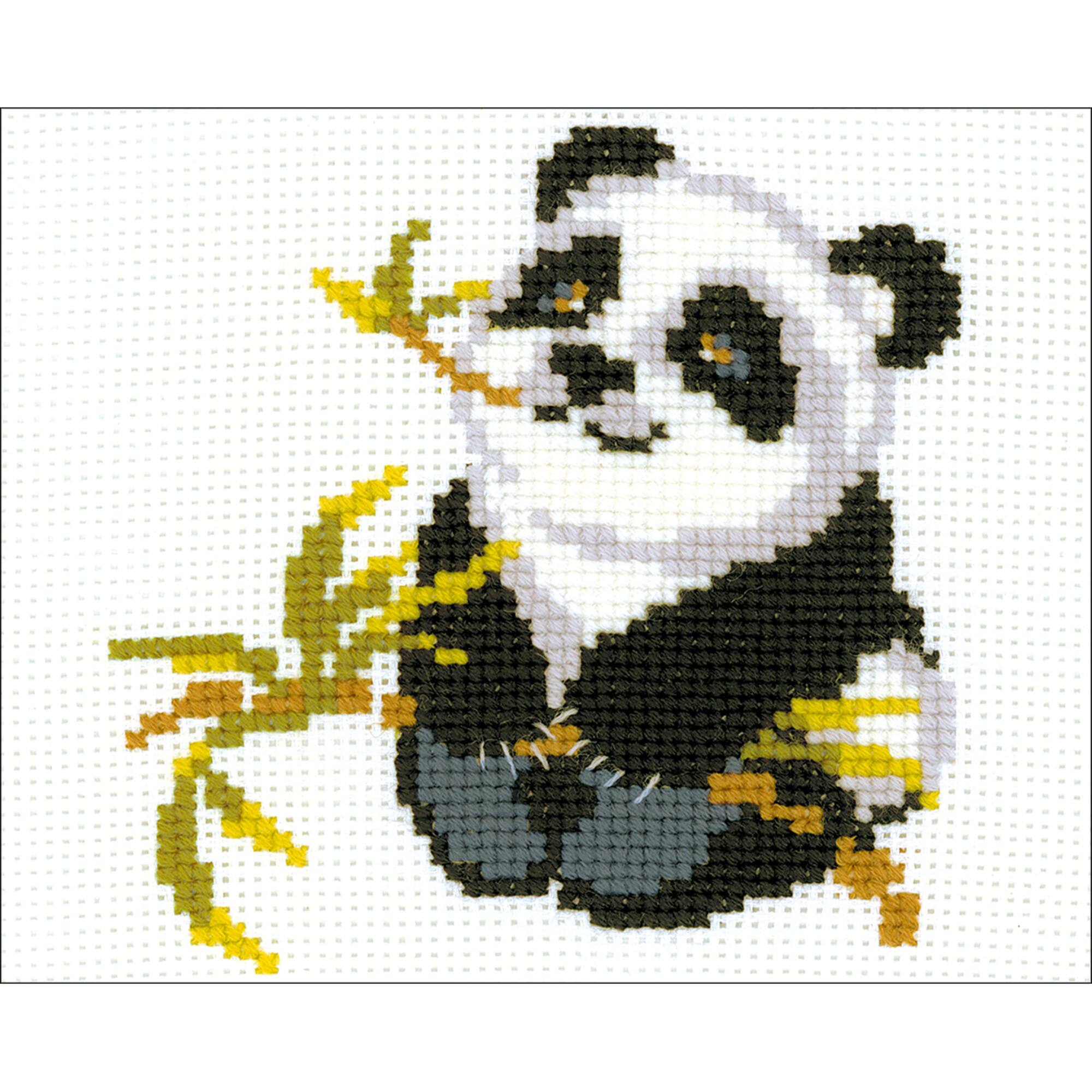 RIOLIS Panda Counted Cross Stitch Kit